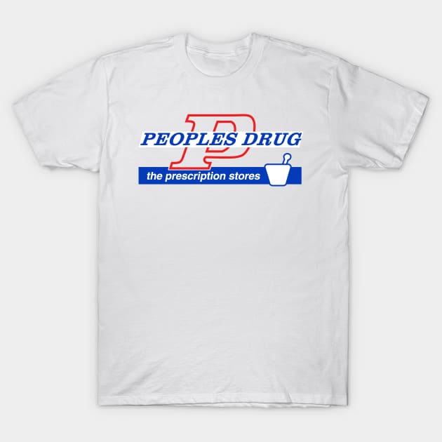 Peoples Drug The Prescription Store T-Shirt by carcinojen